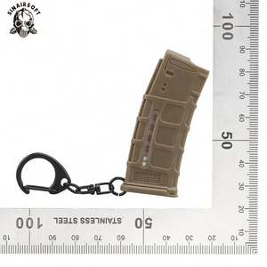 Tactical Model Key Chain Mini Tactical Backpack Ornaments 5.56 Magazine Decoration Keyring <b>Paintball</b> <b>Accessories</b> Outdoor Tools - Product Image 2