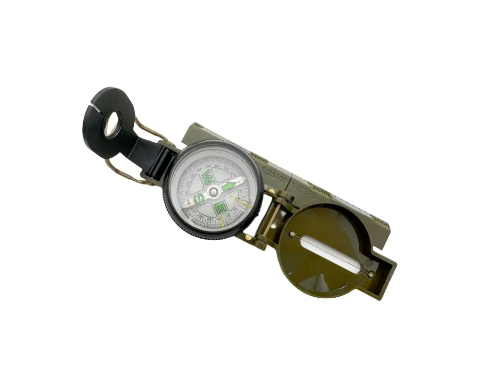 JK-ZNZ-011 Compass Aluminum alloy DC45-2 American multi functional compass outdoor luminous compass