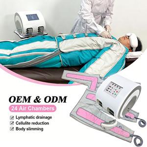 Máquina de Presoterapia 3 en 1 con 24 Bolsas de Aire para Relajación Muscular y Drenaje Linfático con Pantalla Táctil de 8 Pulgadas - Product Image 1