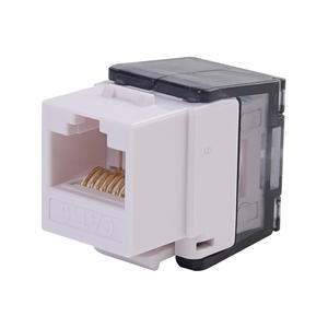Module réseau non blindé RJ45 sans outil <span class=keywords><strong>Cat</strong></span> 6 CAT6A Prise Keystone Type mince Nouvelle conception - Product Image 4