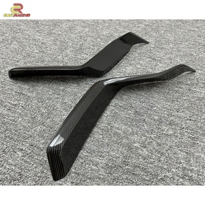 คาร์บอนไฟเบอร์แบบแห้งเงาสไตล์ PT สำหรับกันชนหลังของรถแลมโบ ฮูราแคน อีโว ชุดแต่งคาร์บอน อะไหล่รถยนต์ - Product Image 4