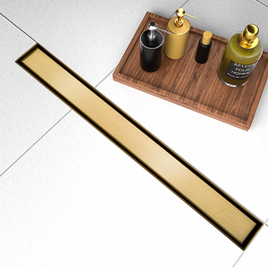 JRUIZ Saluran Pembuangan Kamar Mandi Hotel Desain Modern Ramah Lingkungan Anti Bau Anti Korosi Berlapis Krom - Product Image 2