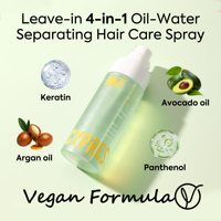 Brume Capillaire Hydratante Réparatrice Intense pour Cheveux Abîmés – Soin Capillaire Sans Rinçage