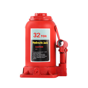 Dongkrak Hidrolik Vertikal WANPU Heavy Duty 32 Ton Baja Tinggi Maksimum 445mm Garansi 1 Tahun Grosir Pabrik untuk Perawatan Kendaraan - Product Image 1