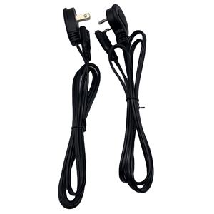 Cavo di alimentazione da 1m CUL con connettore angolare Nema 1-15P a C7 SPT-2 2X18AWG - Product Image 1