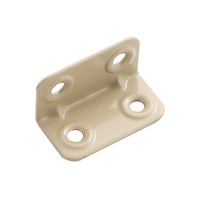 Support d'angle en L à quatre trous, support d'angle à 90 degrés, support de tablette, fixation pour pieds de table et de chaise