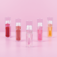 Baume à lèvres repulpant végétalien saveur fruitée, logo personnalisé, hydratant, SPF, sans cruauté animale, huile à lèvres brillante marque privée