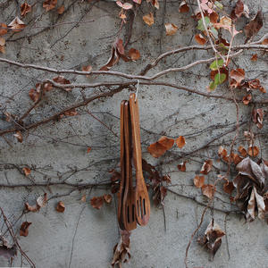 Vente en gros d'ustensiles de cuisine antiadhésifs, grattoir, spatule, casserole, cuillère, ustensiles de cuisine en bois de <span class=keywords><strong>bambou</strong></span> pour ustensiles de cuisine - Product Image 4