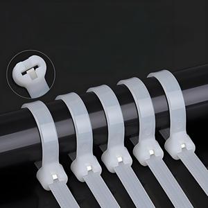 علاقات سحاب نايلون بحرية مع إدراج فولاذ مقاوم للصدأ من خلال لسان معدني للسفن - Product Image 6