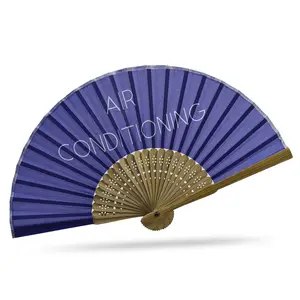 Top Quality Custom Printing Logo 15 Cm Mini Bamboo Ribs Silk Folding Hand Fan Wedding Personalized Logo Guest Souvenirs Gifts