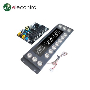 13 phím cảm ứng đa chức năng tường điện lò Bảng điều khiển với màn hình LCD hiển thị màu trắng lò PCB board - Product Image 3