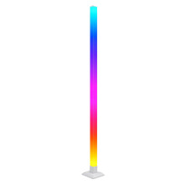 Lampe de sol intelligente RGB à LED, activée par le son, pour salle de jeux, chambre à coucher, coin, lumière rythmique musicale