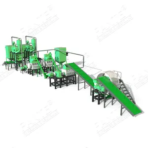 Automatic Waste Tyre Recycling Machine To Rubber Powder / Used Tire Recycling / Waste Tyre Line