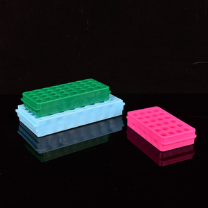 ชั้นวางหลอด PCR สำหรับการทดลองของ Hongcheng แบบ 24 ช่อง 32 ช่อง 60 ช่อง 96 ช่อง สำหรับใช้ในห้องปฏิบัติการ - Product Image 3