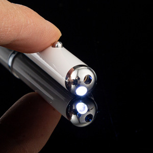 Bút Cảm Ứng Màn Hình 4 Trong 1 Bút Kim Loại Màu Trơn Đèn LED Đèn Pin Laser Mạnh Mẽ Cho Điện Thoại Di Động - Product Image 4