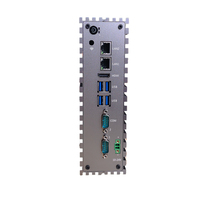 Ordinateur industriel embarqué sans ventilateur sur rail DIN, Intel 10e génération I5 10210U / 5205U, 10V/24V/30V, TPM2.0, Mini PC BOX