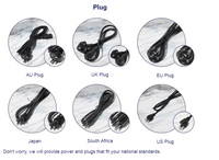 Accessoires pour connecteurs de fils lumineux LED néon, alimentation électrique pour 12v 3A 4A 5A 6A 8A 10A