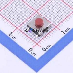 TSE024A3726A Tactile Switch SMD Switch ( Switch Length: 6.5mm )( Switch Width: 6.2mm )( Switch Height: 3.7mm ) - Product Image 1