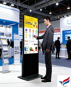Écran publicitaire tactile vertical 65 pouces, couleur intégrale, étanche IP67, haute définition, à écran partagé, <span class=keywords><strong>pour</strong></span> affichage de produits laitiers - Product Image 3