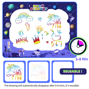 Dessin éducatif personnalisé pour enfants jouets tissu <span class=keywords><strong>Aqua</strong></span> <span class=keywords><strong>Doodle</strong></span> tapis <span class=keywords><strong>stylo</strong></span> peinture eau dessin tapis en tissu pour les enfants - Product Image 2