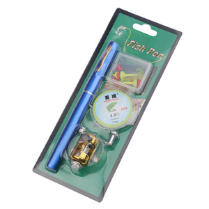 NEW OEM 1.6M Children's Gift <strong>Fishing</strong> Tackle Outdoor Aluminum Alloy <strong>Pen</strong> Pocket Mini <strong>Fishing</strong> <strong>Rod</strong> With <strong>Fishing</strong> Wheel - Product Image 3