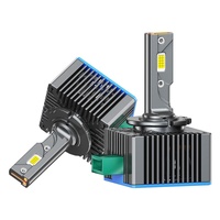 Nouvelle puce CSP 4575 150W D2S D4S Ampoule de phare LED automobile D1S D2S D3S D4S D8S Sans erreur Canbus Phare