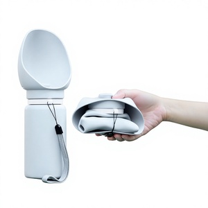 Suministros para Mascotas, Botella de Agua Plegable Portátil de <span class=keywords><strong>Silicona</strong></span> de Grado Alimenticio para Perros, para Viajes al Aire Libre - Product Image 1