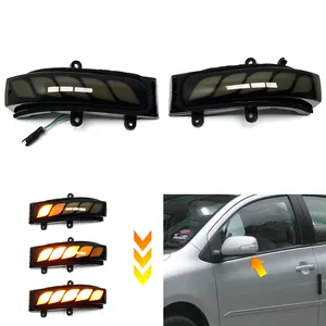 Dynamic Turn Signal Light LED Side Mirror Indicator Blinker Lamp For Toyota Camry XV40 Altis Aurion Corolla E140 E150 2007-2013