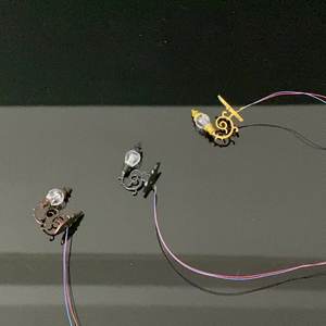 مصابيح شوارع مصغرة بمقياس هو لطراز ثلاثي الأبعاد من الراتينج المعماري ، لوازم حرفة الجفن - Product Image 3