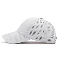 Gorra de béisbol para exteriores de Color sólido para hombres y mujeres, gorra de sol con visera de malla grande transpirable de verano, secado rápido, 100% poliéster