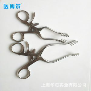 เครื่องมือเปิดปากสัตว์เลี้ยงแบบออร์โธปิดิกส์, เครื่องมือถ่างปากแบบหลายฟัน, เครื่องมือถ่างปากแบบสแตนเลสสตีลแบบตะขอเดี่ยวมุมฉากสองข้อต่อ - Product Image 2