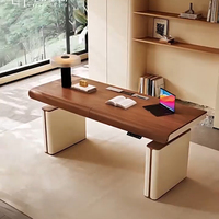 Villa d'intérieur de bonne qualité utilisation de meubles en bois salle d'étude table d'ordinateur bureau rectangle