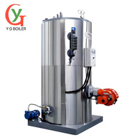 Chaudière à vapeur verticale YG LHS au gaz GPL ou au diesel, capacité 100kg, 150kg, 200kg, 250kg, 300kg, 350kg, 400kg, 500kg, 600kg, 750kg, 1000kg/h