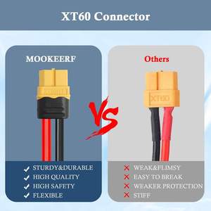 Conectores de terminal impermeables personalizados Xt60, conector de cable de extensión hembra Xt60 - Product Image 2