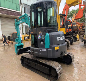 Excavatrices d'occasion Kobelco Sk55 de haute qualité, originales du Japon, 5,5 tonnes, mini-pelle d'occasion Kobelco Sk55 pour la maison en vente - Product Image 2