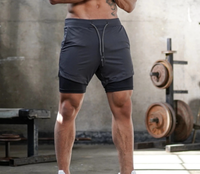 Vêtements de sport de fitness écologiques de haute qualité, personnalisés, à compression, à séchage rapide, respirants, avec fermeture à cordon mi-long.
