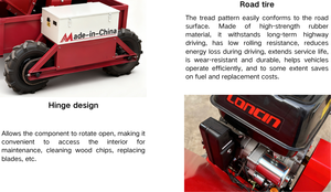Broyeur de branches portable personnalisé qui peut être déplacé à distance - Product Image 6