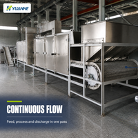 Four de Cuisson Industriel à Chaîne Continue, Machine de Cuisson en Tunnel, Four de Boulangerie à Convoyeur à Chaîne, Équipement de Cuisson Alimentaire