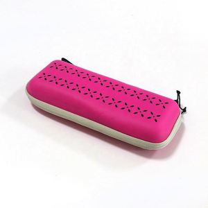 Estuche de transporte rosa de EVA para mujer, para deporte, playa, yoga, con separación de ropa seca y mojada, toalla compacta de microfibra, impermeable, organizador de viaje - Product Image 2