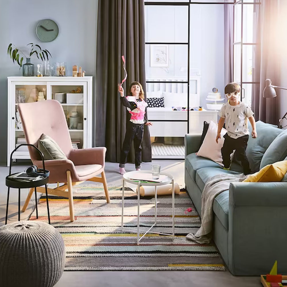 Best-Selling High Quality Leisure Commercial Modern Style Hotel Home Living Room Fabric Sofa Set