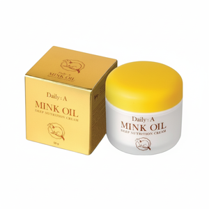 CREMA DE NUTRICIÓN PROFUNDA CON ACEITE DE MINK DAILYA 50ml Antiarrugas y Reafirmante para el Cuidado de la Piel del Rostro, Cosmético Coreano K-beauty, Hecho en Corea, MUSEVERA - Product Image 2