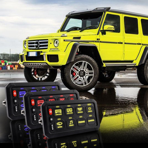 8gang phiên bản không dây RGB <span class=keywords><strong>Dimmer</strong></span> bảng chuyển đổi <span class=keywords><strong>LED</strong></span> <span class=keywords><strong>12V</strong></span>-24V điều khiển sản phẩm chuyển đổi ánh sáng Hộp bảng điều chỉnh - Product Image 2