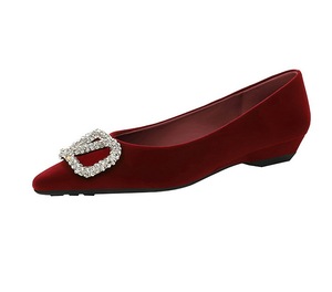 女性9.5cmハイヒールウェディングパーティーシューズ女性ウェッジヒールブライダルプリンセスシューズ - Product Image 3