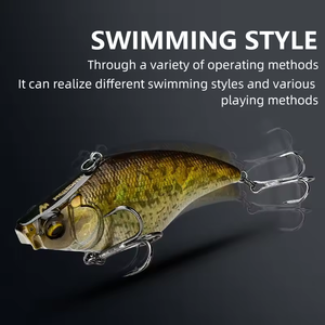 MEREDITH VIBRATION-X VIB 75mm 19g Wobblers attrezzatura da pesca esche da pesca esche vibranti per accessori artificiali a tutta profondità - Product Image 3