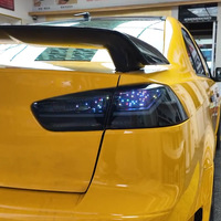 Luz Trasera Combinada LED de Alto Lumen 6000K para Mitsubishi Lancer EX 2008-2018 EVO X, Conexión Plug and Play, Intermitente Inteligente RGB