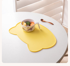 Hot Sale <b>Silicone</b> Table <b>Mat</b> Waterproof Slip-resistant Dirty Water Washable Easy Clean Cat and Dog Utensils General <b>Silicone</b> <b>Mat</b> - Product Image 2