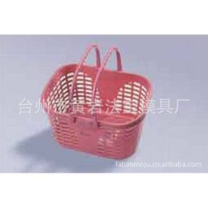 <b>Plastic</b> Shopping <b>Basket</b> Mold For Daily Necessities Injection Molding P20 Material Fixed Mold Horizontal Arrangement - Product Image 3