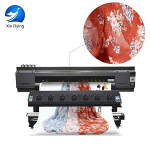 Máquina de impresión por sublimación de 3 cabezales, papel de sublimación de camisetas digitales de 3 I3200-A1, impresora DTF de tela de gran formato, gran oferta