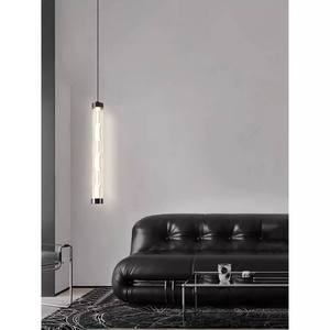 Lampada a Sospensione in Vetro Piccola Creativa in Stile Italiano per Soggiorno e Camera da Letto, Design di Lusso di Alta Gamma, LED Personalizzabile nel Colore - Product Image 4