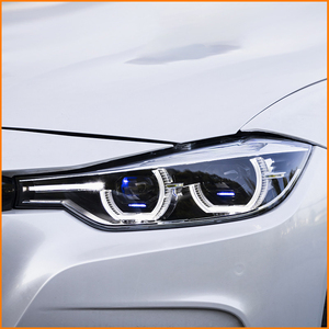 Pour <span class=keywords><strong>BMW</strong></span> Série 3 F30 F31 F35 F80 2013-2015, phare avant LED de type Spoon avec double lentille de projecteur, Plug & Play, étanche, mise à niveau - Product Image 5